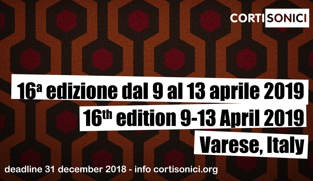 Dal 9 al 13 aprile 2019 la 16° edizione del festival Cortisonici
